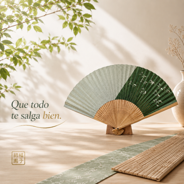 Abanico japonés Shōfuku 75型35間 “Umaku Iku”